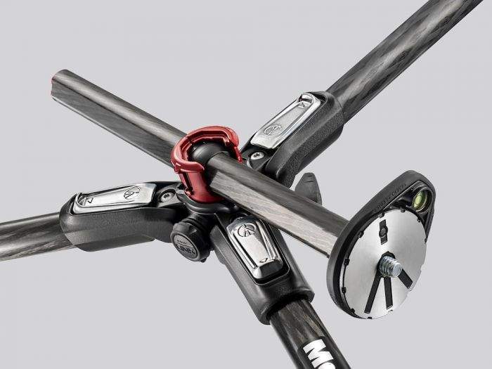 Manfrotto Trípode 190 de aluminio cerradura de palanca